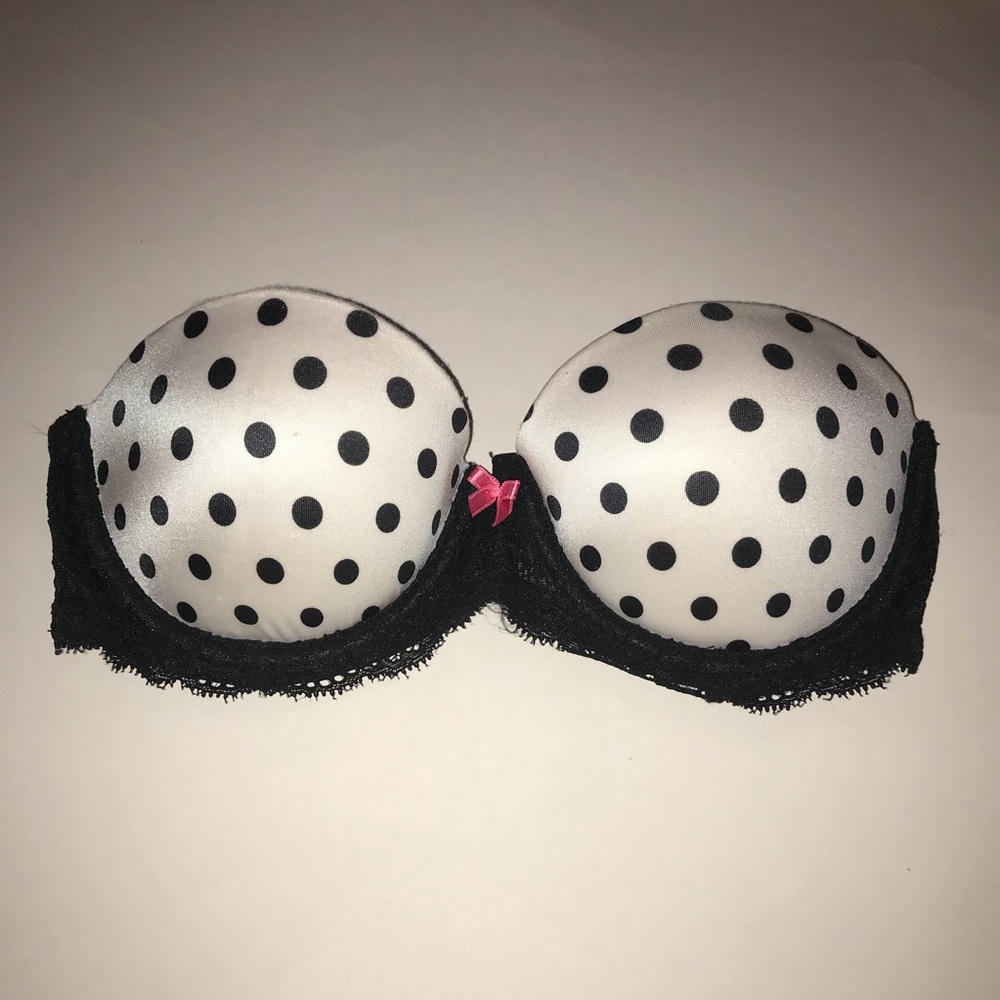 3 for $15 PINK 32b strapless push up bra